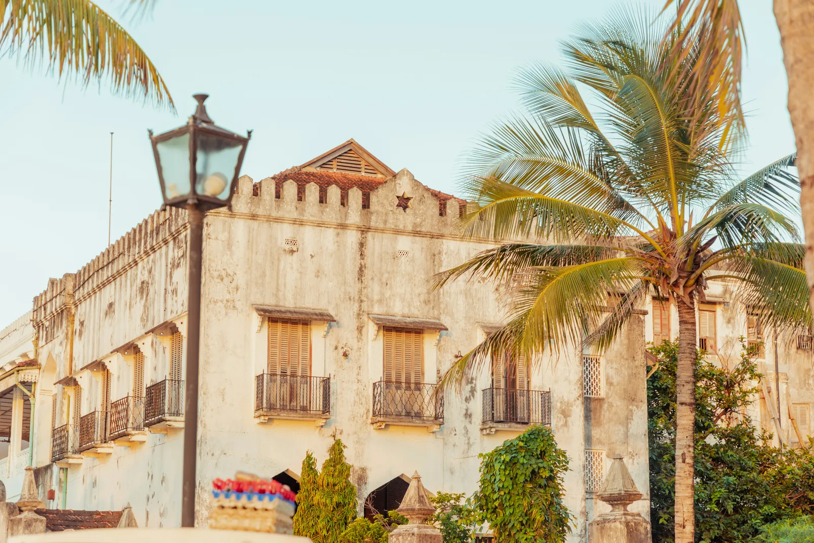 The former sultans' palace on the Stone Town seafront